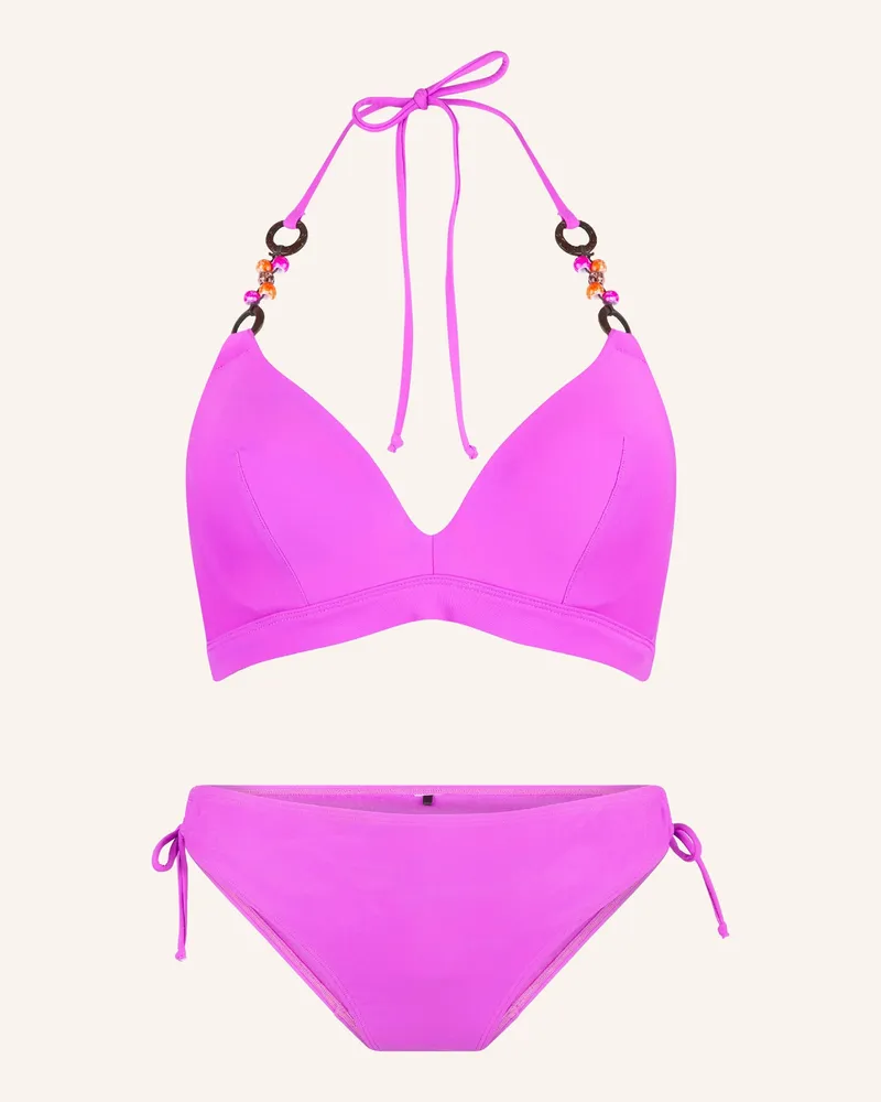 LingaDore Triangle Padded Bikiniset pink Pink