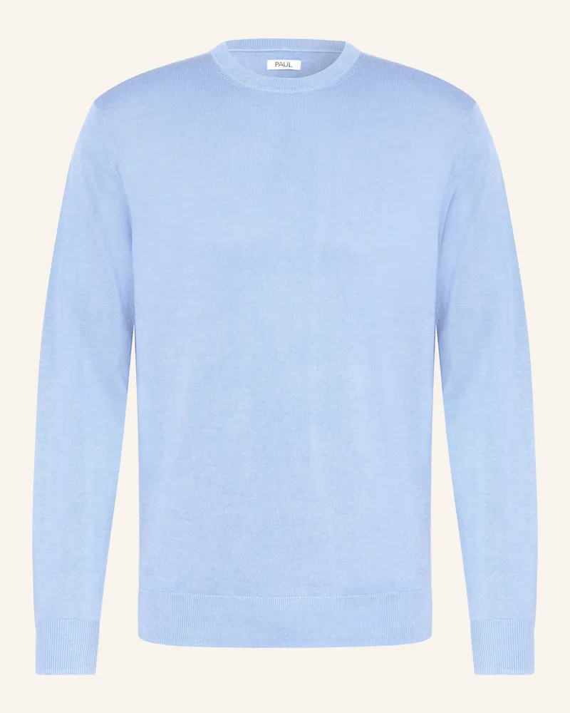 paul Pullover blau Hellblau