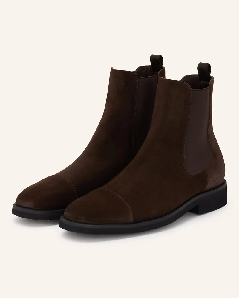 Tom Ford Chelsea-Boots braun Dunkelbraun
