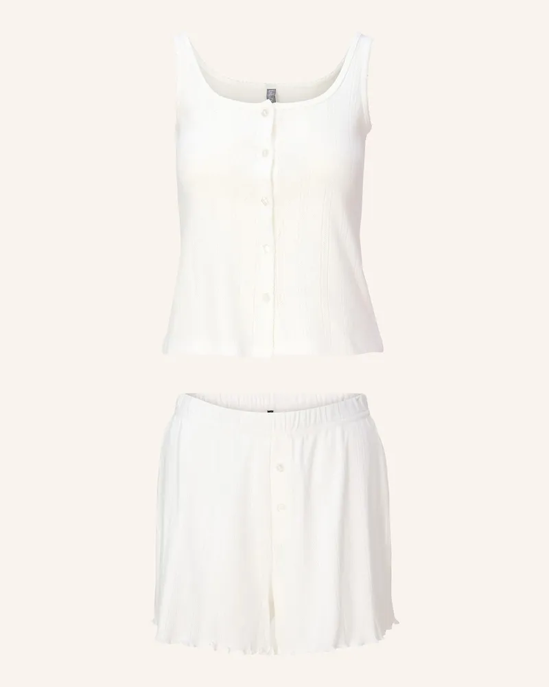 LingaDore Pyjama set Weiss