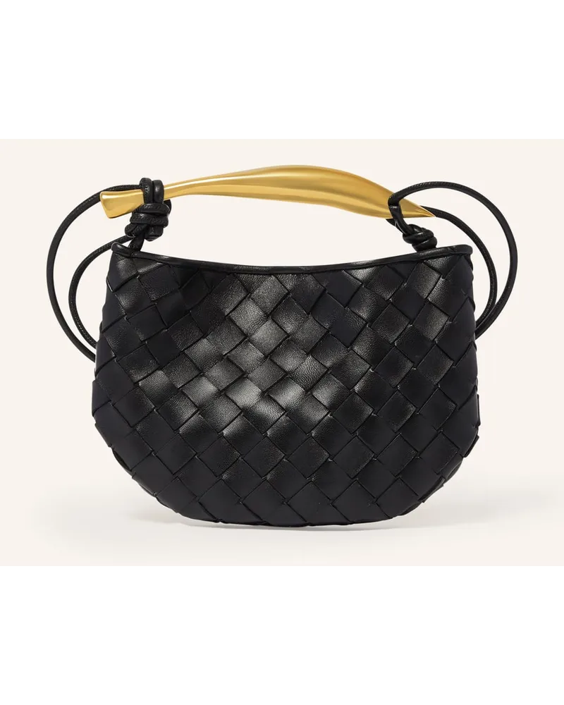 Bottega Veneta Handtasche MINI SARDINE Schwarz