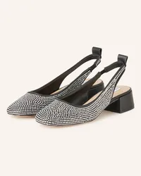 Steve Madden Slingpumps SMITTEN mit Schmucksteinen Schwarz