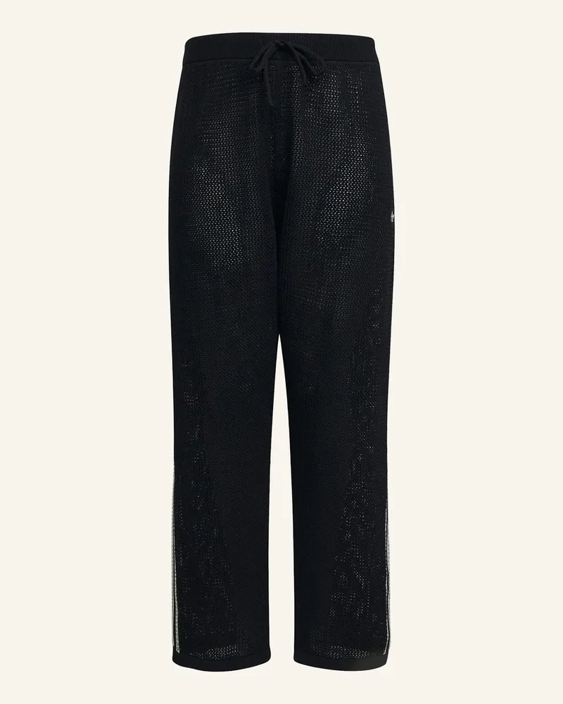 adidas Firebird Trainingshose, Strick- Häkel schwarz Schwarz