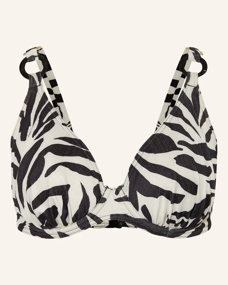 PrimaDonna Bügel-Bikini-Top Dalice Mit Glitzergarn schwarz Schwarz