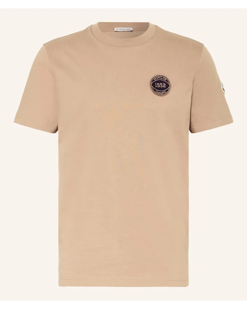 Moncler T-Shirt Beige