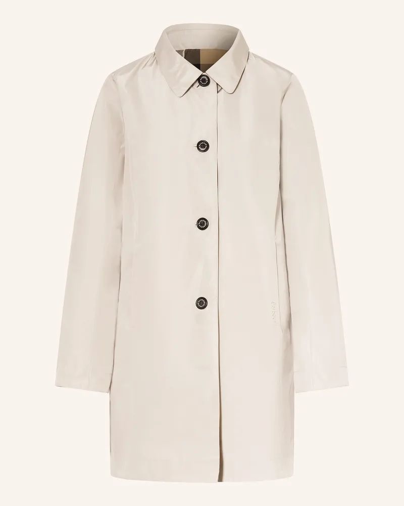 Barbour Trenchcoat Babbity Zum Wenden beige Beige
