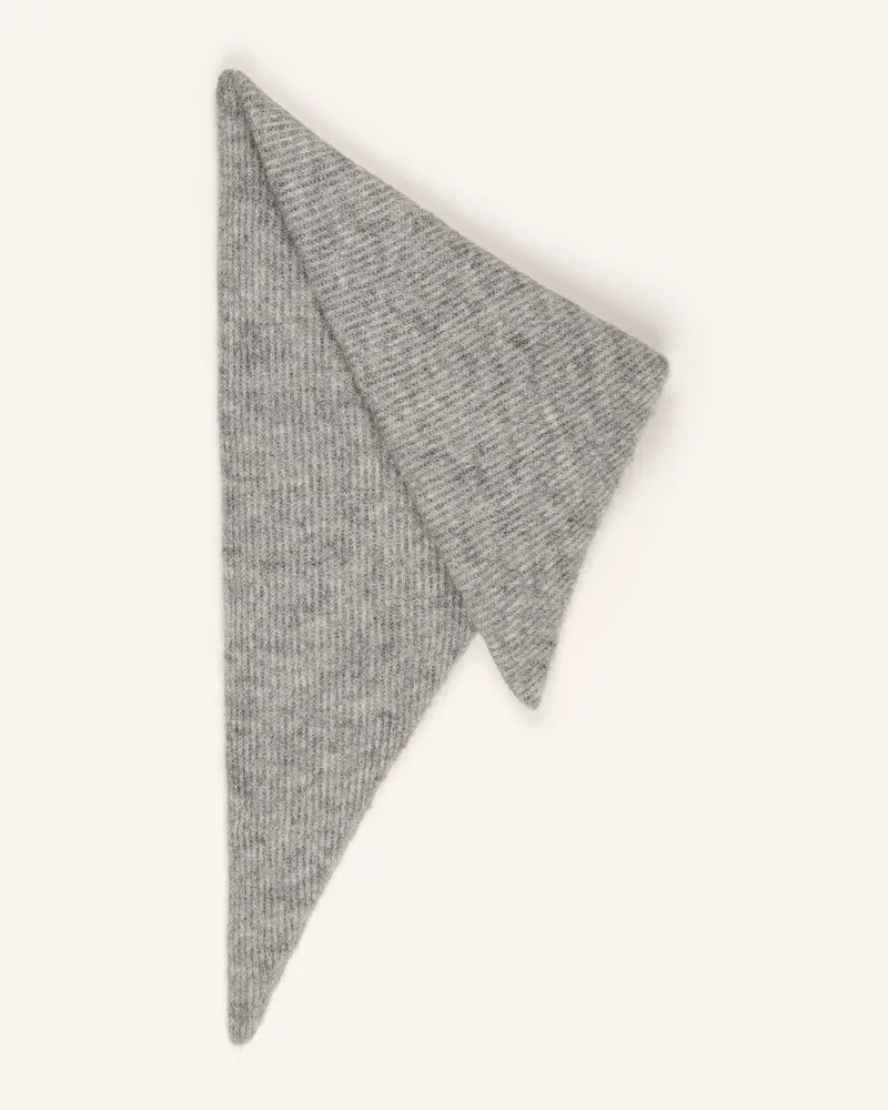 MOSS COPENHAGEN Dreieckstuch Mschbondie Hope grau Hellgrau