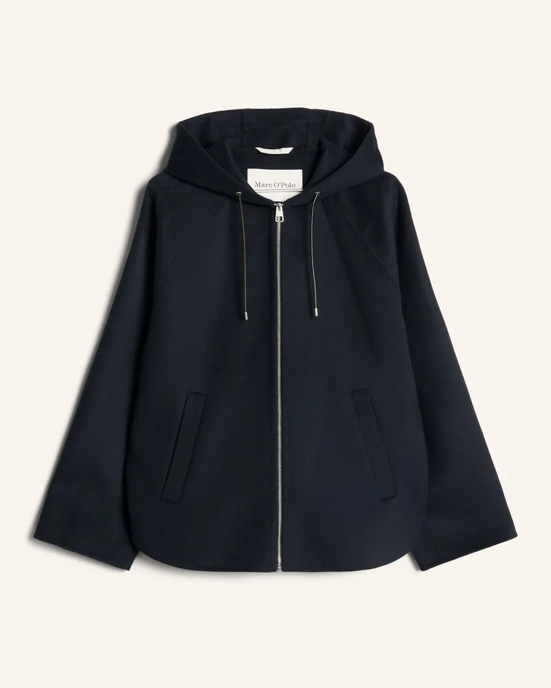 Marc O'Polo Kapuzenjacke blau Blau