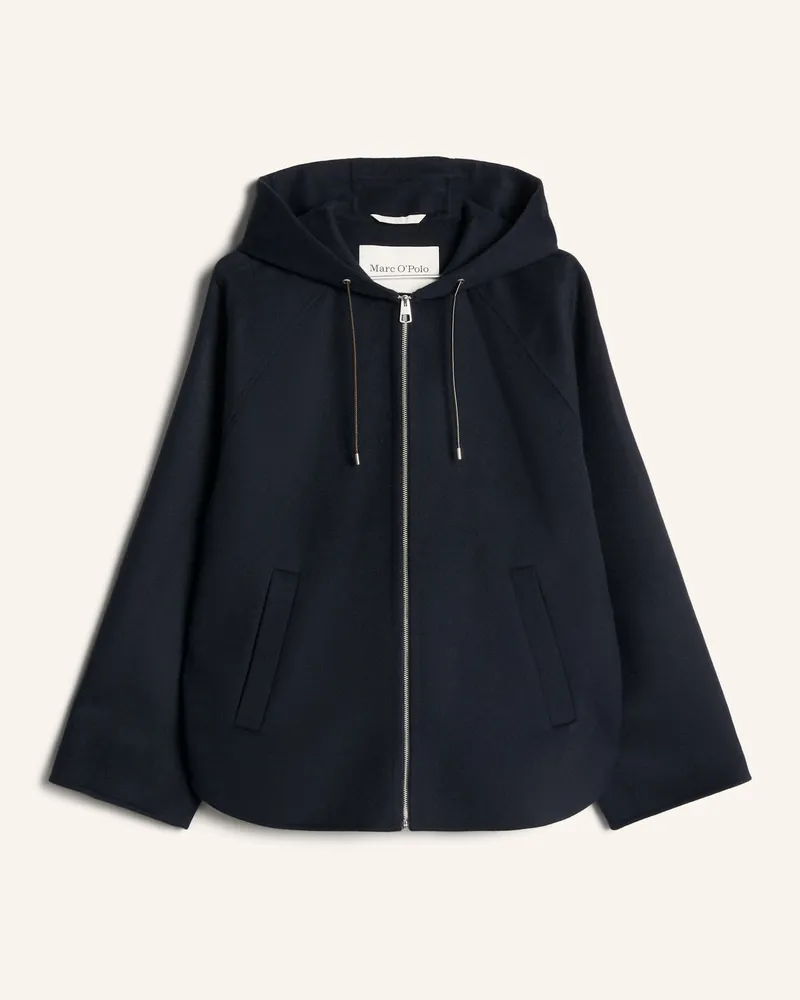 Marc O'Polo Kapuzenjacke blau Blau