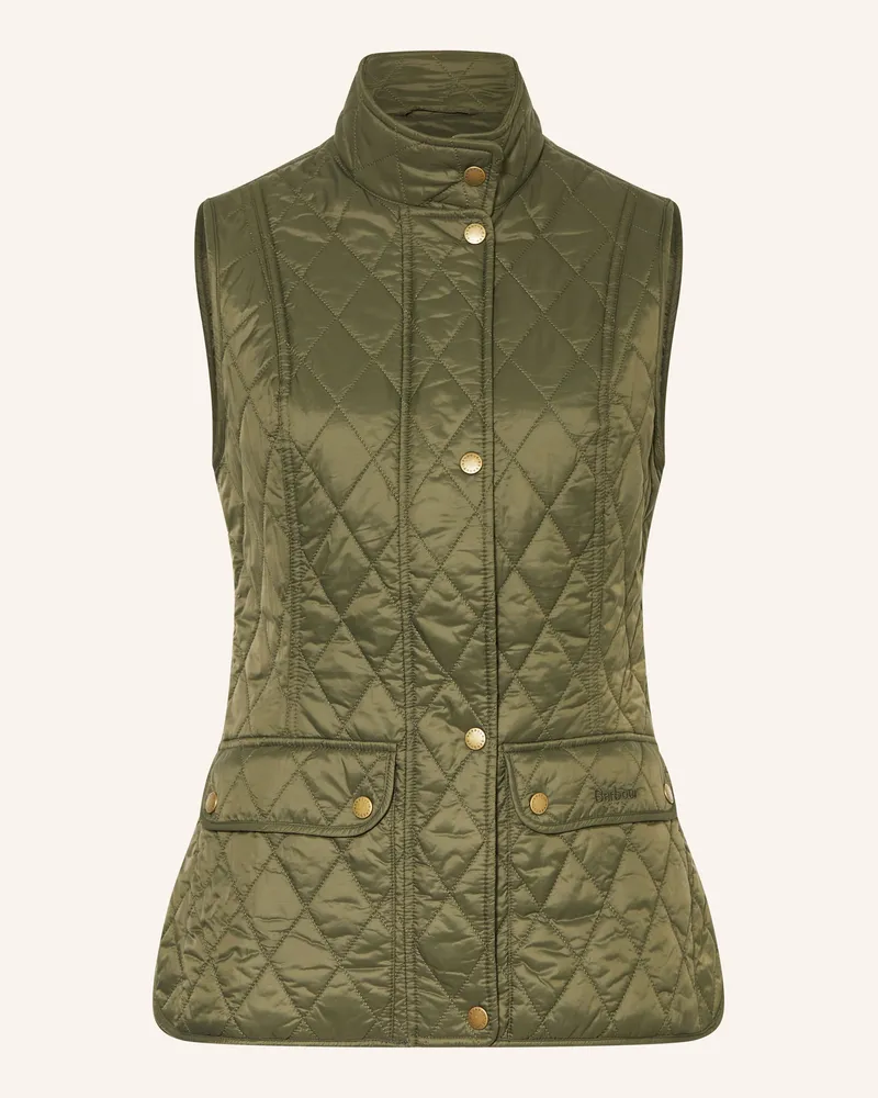 Barbour Steppweste OTTERBURN Oliv