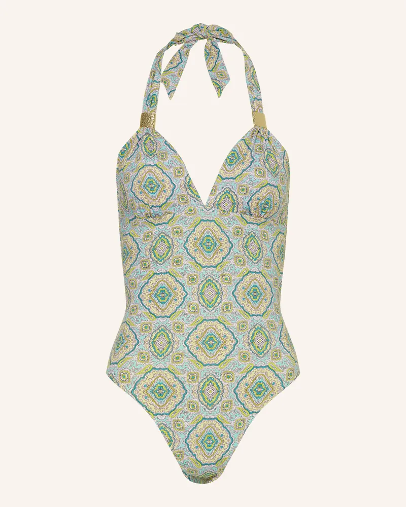 Heidi Klein Neckholder-Badeanzug HACIENDA Mint