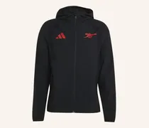 Arsenal Fc Tiro Travel Windbreaker schwarz