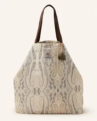 ANOKHI Shopper zum Wenden mit Pouch Beige