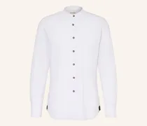 Trachtenhemd ALOIS Slim Fit mit Leinen