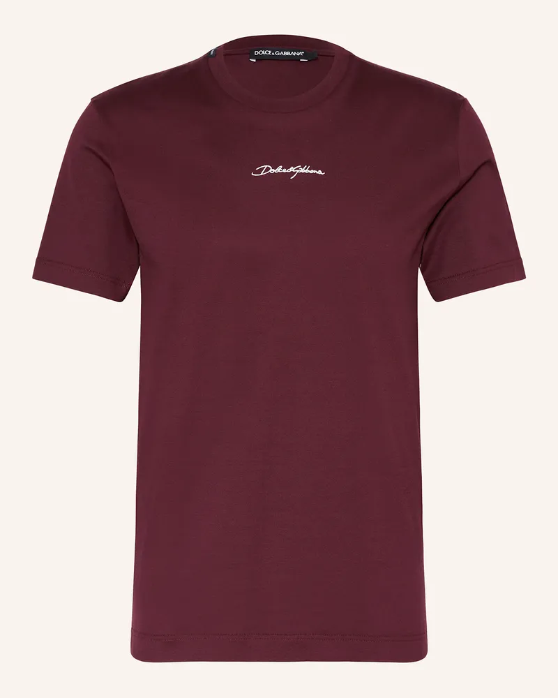 Dolce & Gabbana T-Shirt Dunkelrot