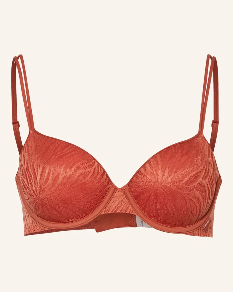 Calvin Klein Schalen-BH SHEER MARQUISETTE Orange