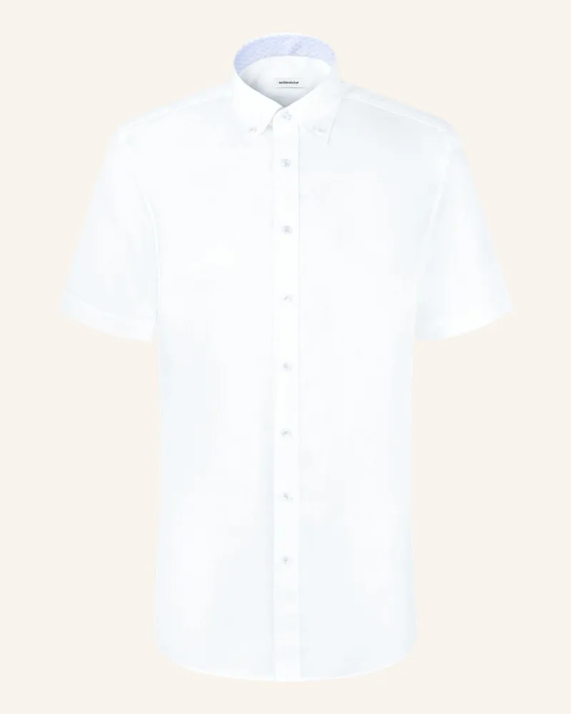 Seidensticker Business Hemd Slim Fit weiss Weiss