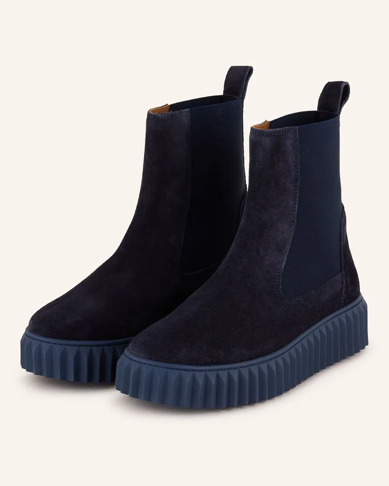 Voile Blanche Chelsea-Boots Beth blau Dunkelblau