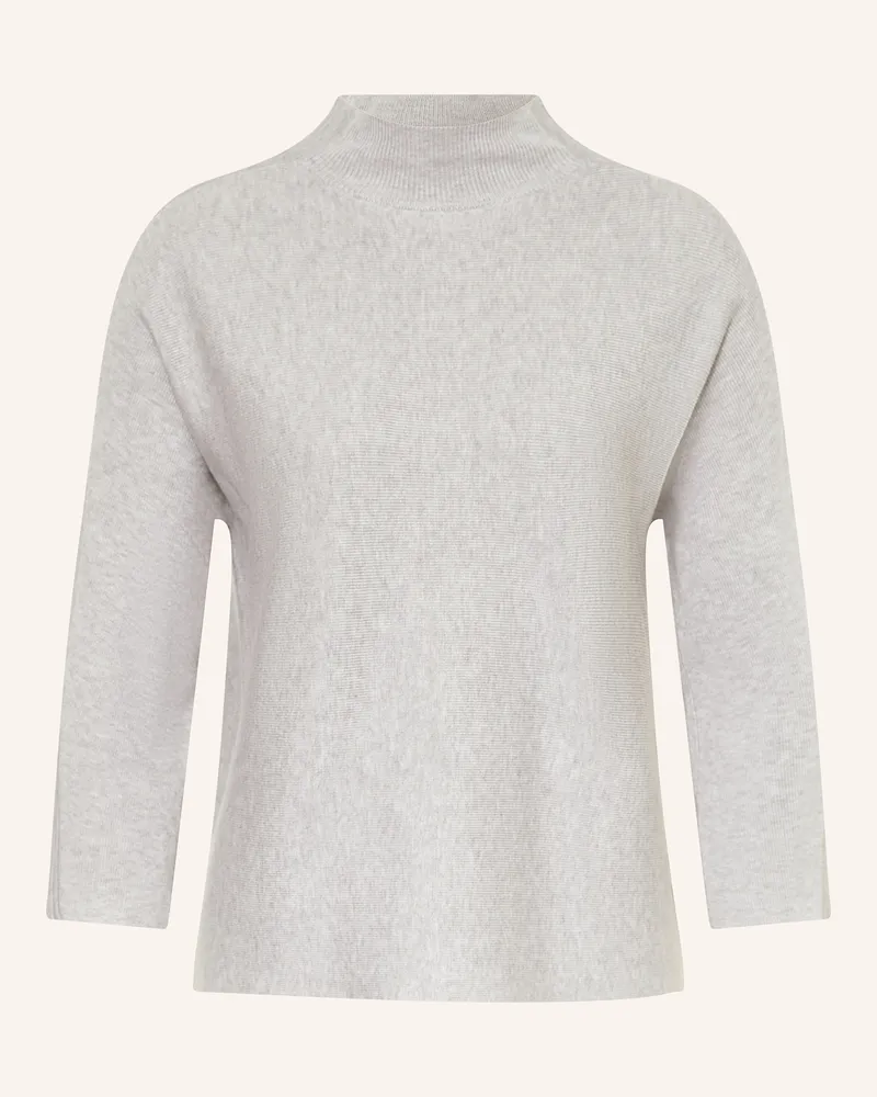 COMMA Pullover mit 3/4-Arm Hellgrau