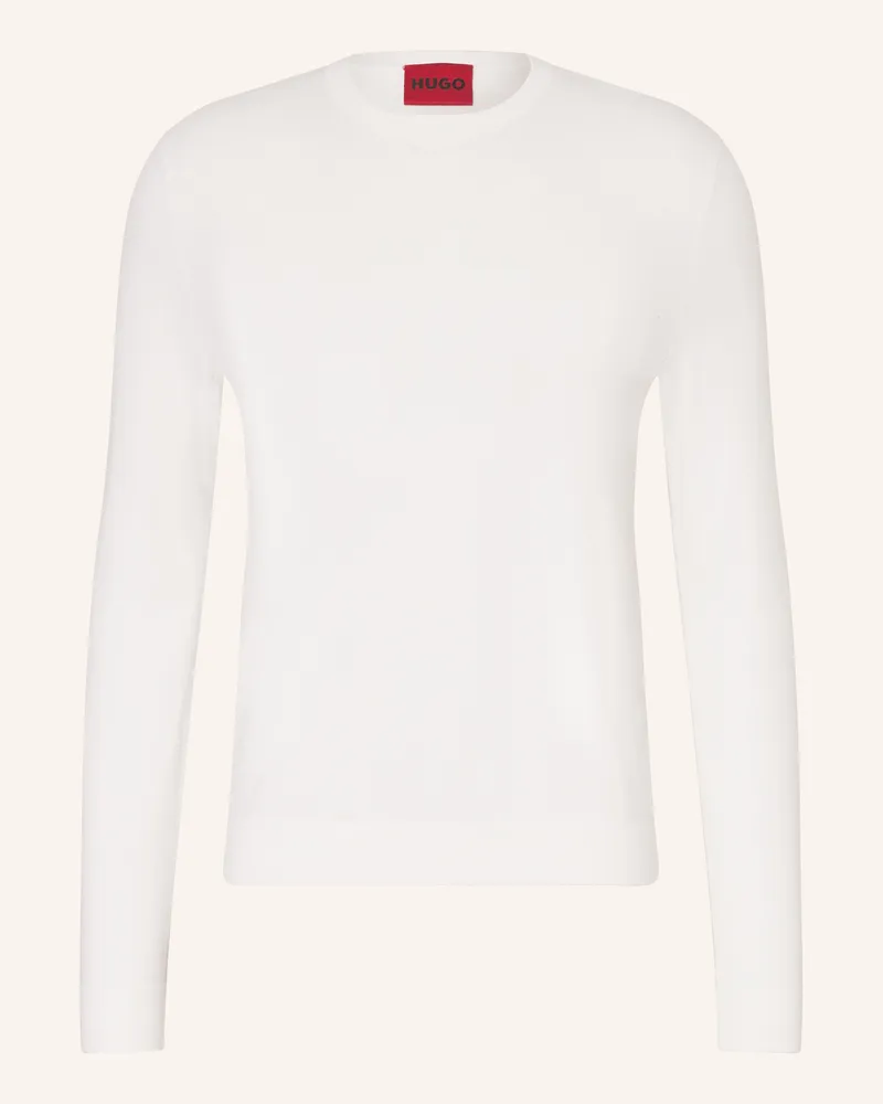 HUGO BOSS Pullover San Cody weiss Weiss