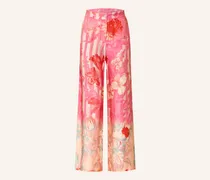 Marlenehose aus Satin