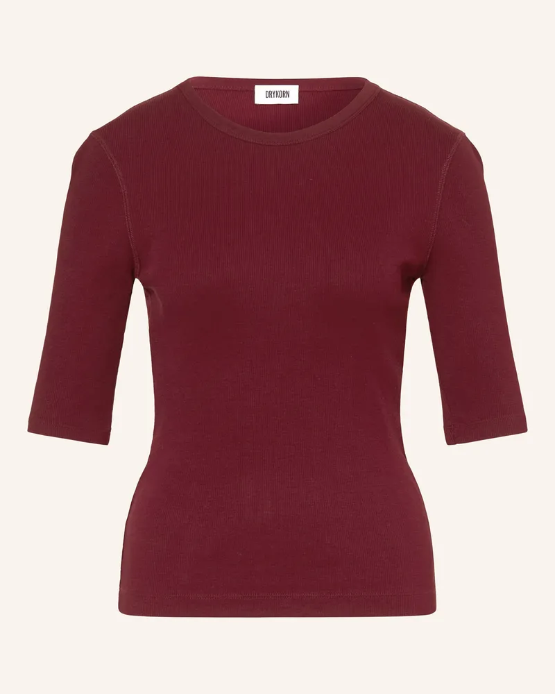 Drykorn T-Shirt SELAY Dunkelrot