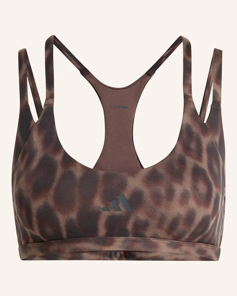 adidas Sport-BH OPTIME WORKOUT mit Cut-out Schwarz