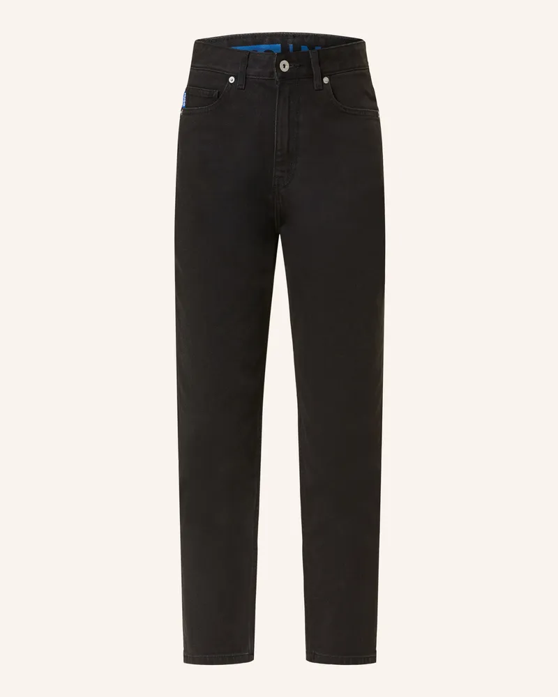 HUGO BOSS Mom Jeans Noe schwarz 001