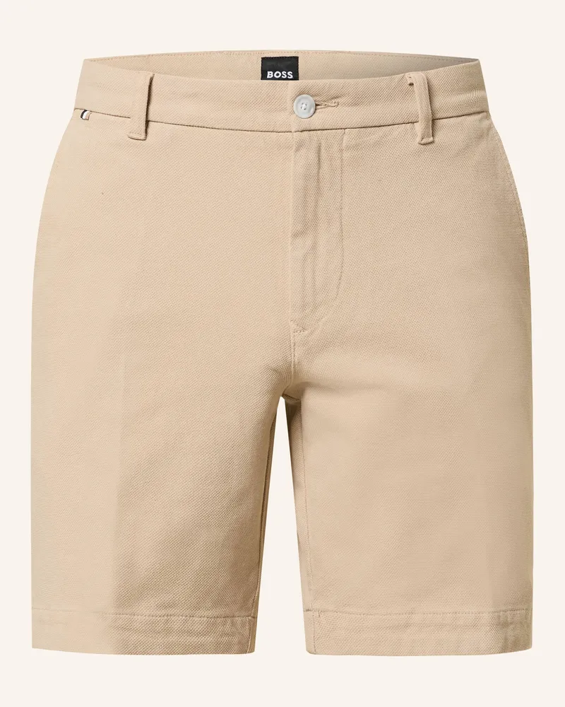 HUGO BOSS Chinoshorts Slim Fit Beige