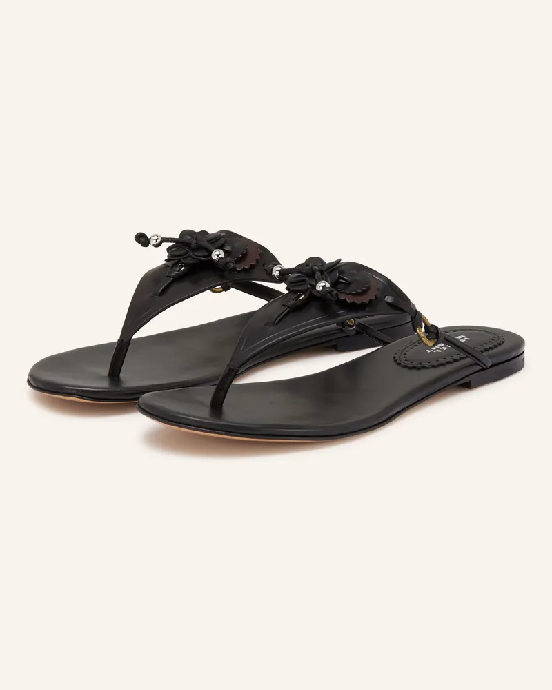 Isabel Marant Zehentrenner Elato schwarz Schwarz