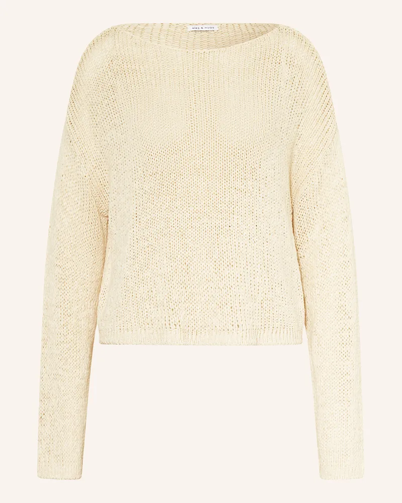 Mrs & HUGS Pullover Creme