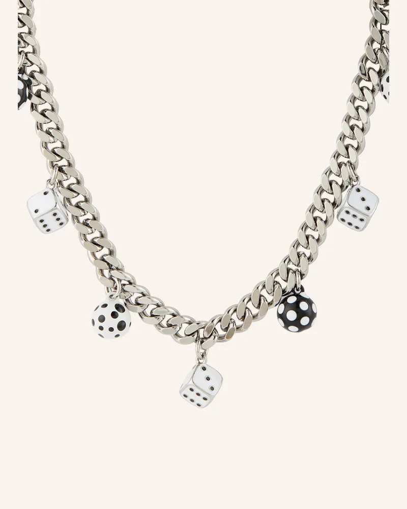 Marc Jacobs Halskette DICE Silber