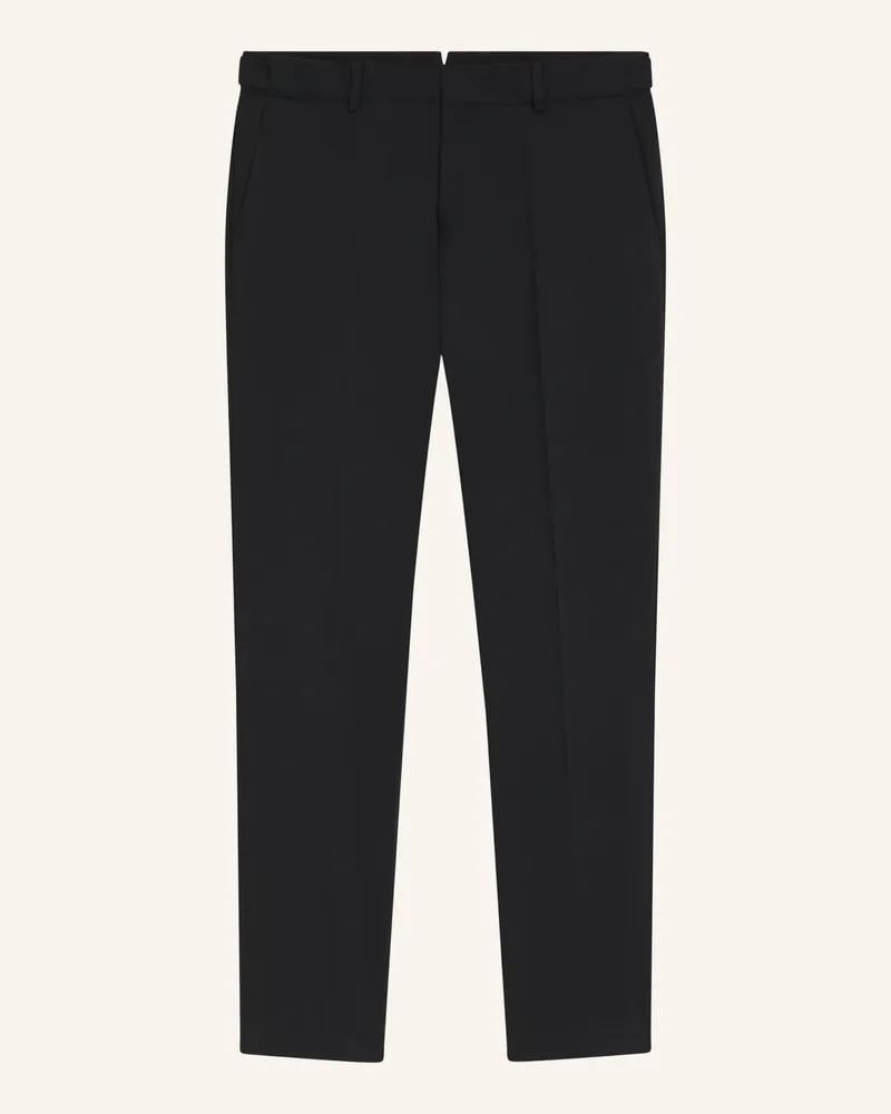 HUGO BOSS Business Hose H-Genius-Dtl-Wg-262f Slim Fit schwarz Schwarz
