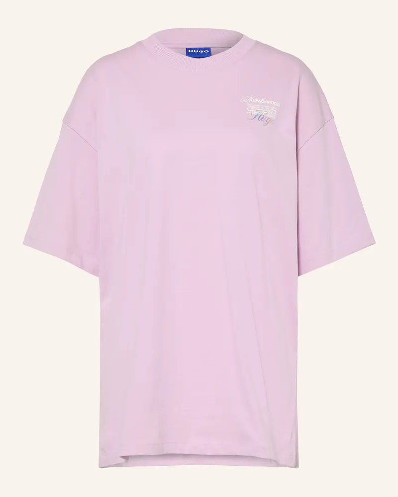 HUGO BOSS T-Shirt lila Helllila