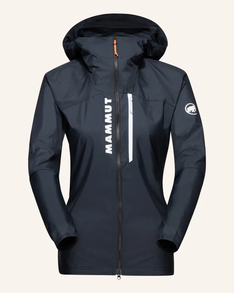Mammut Trailrunningjacke AENERGY HOODED Schwarz