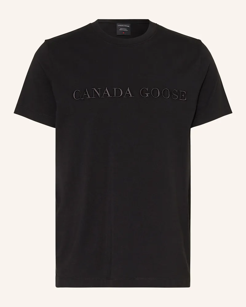 Canada Goose T-Shirt Emersen schwarz Schwarz