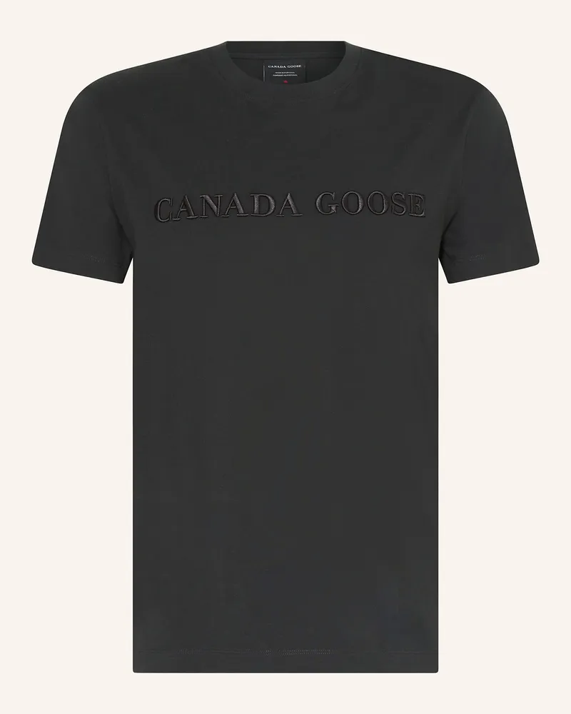 Canada Goose T-Shirt Emersen schwarz Schwarz