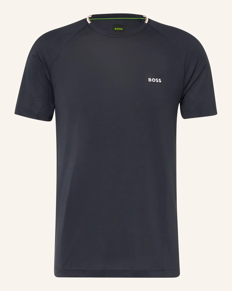 HUGO BOSS Funktionsshirt Active blau Dunkelblau