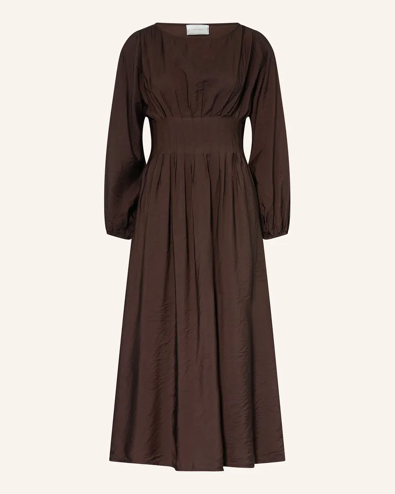 Neo Noir Kleid KANKATA Dunkelbraun