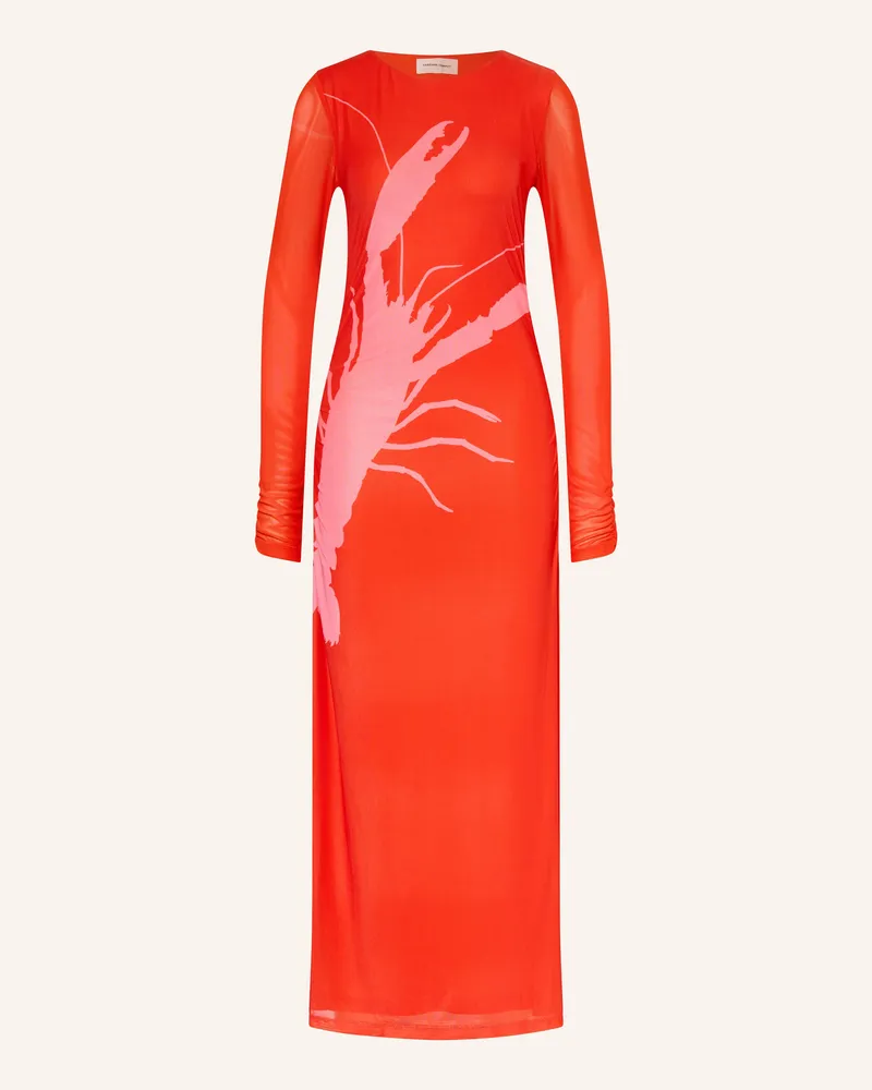 Fabienne Chapot Mesh-Kleid SIONARA Rot