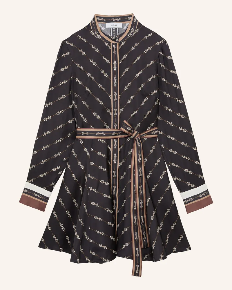 Reiss Kleid Nina schwarz Schwarz