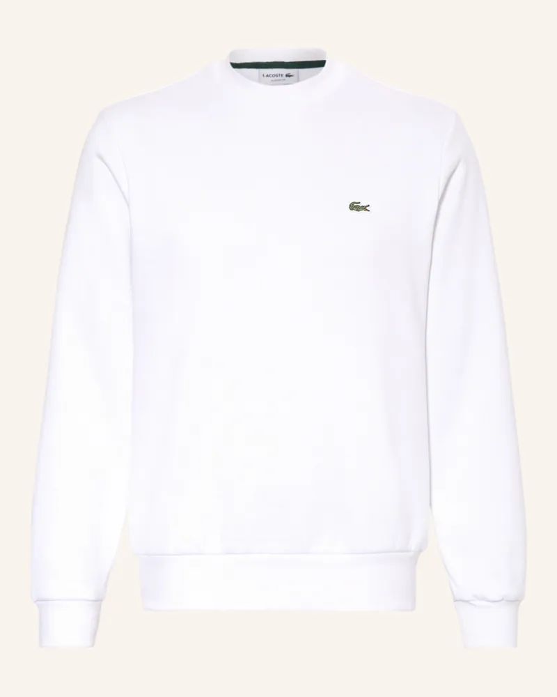 Lacoste Sweatshirt weiss Weiss