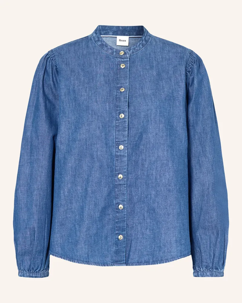 Brax Jeansbluse Valeria blau Dunkelblau