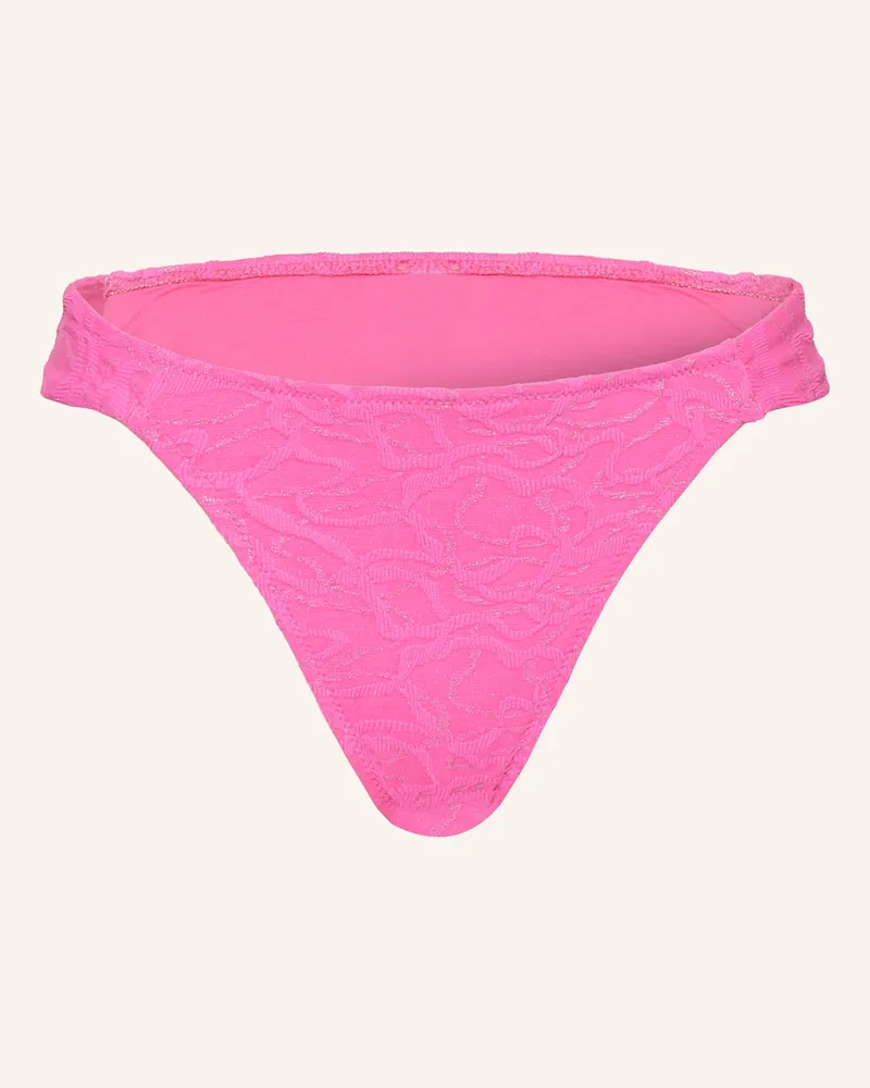 watercult Brazilian-Bikini-Hose SUPERNOVA mit Glitzergarn Pink