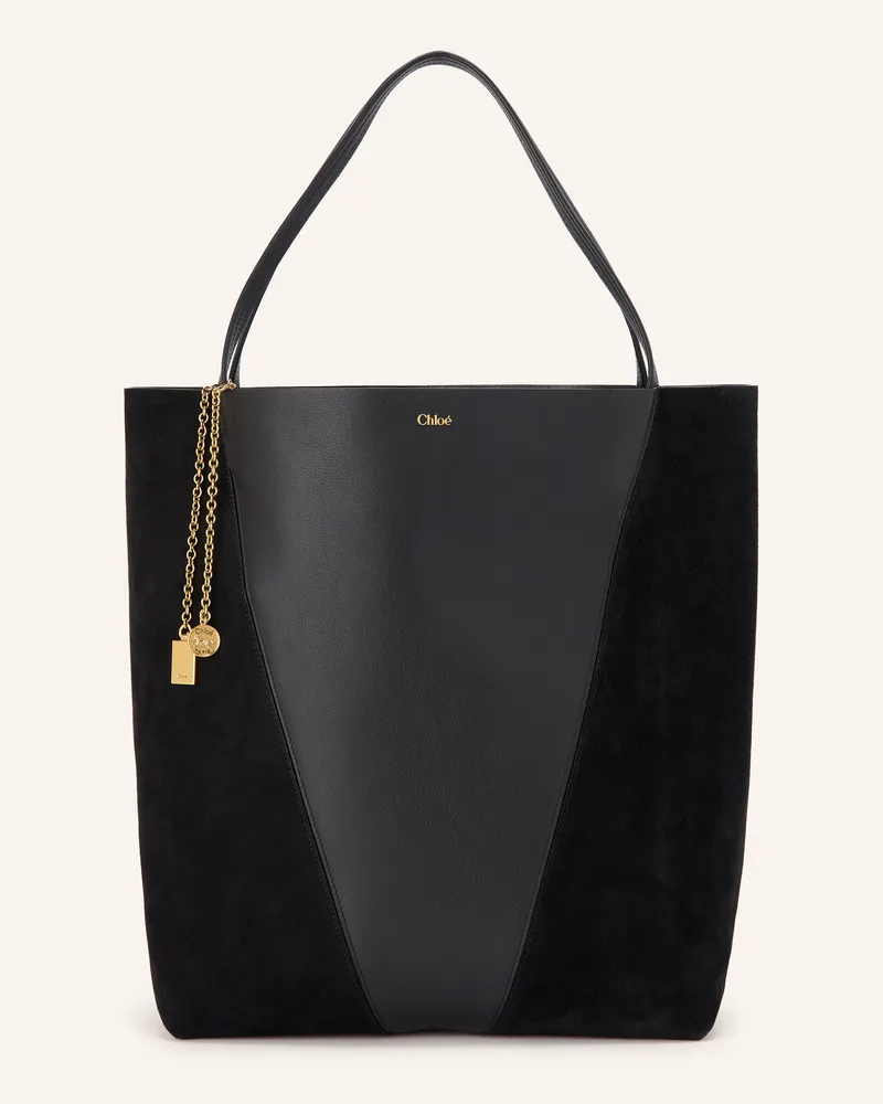 Chloé Shopper Spin schwarz 001