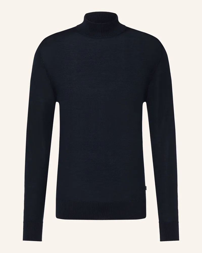 Digel Pullover Dador Aus Merinowolle blau Dunkelblau