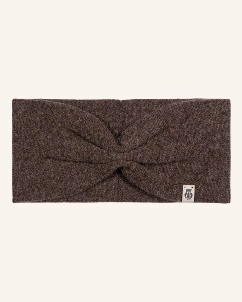 Roeckl Kaschmir Stirnband Pure Cashmere braun Braun