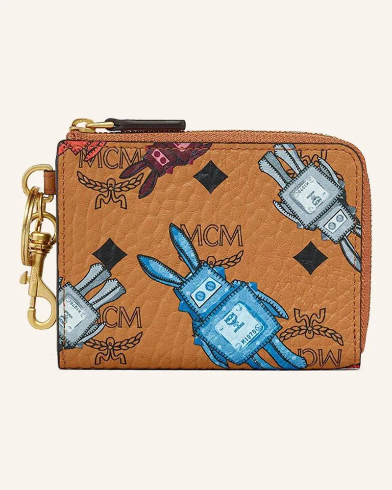 MCM Kartenetui Visetos braun Cognac