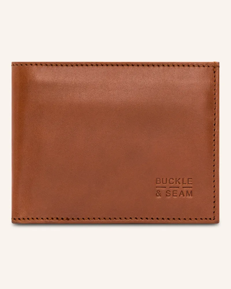 Buckle & Seam Geldbörse BILL Cognac