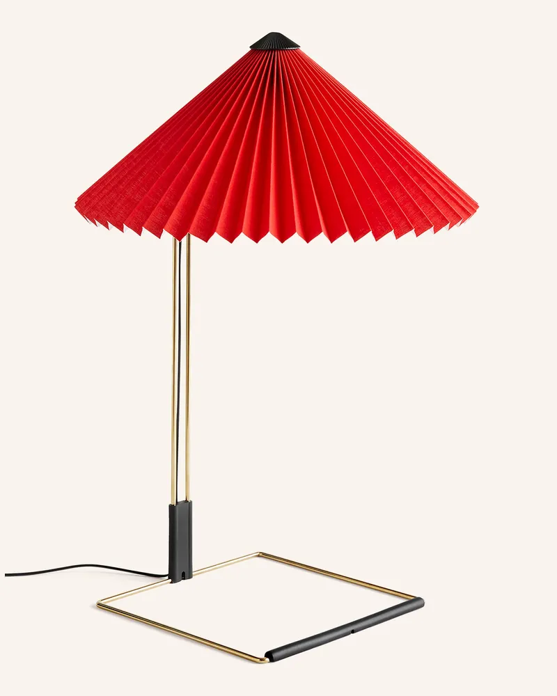 Hay Tischleuchte Matin 380 rot Rot